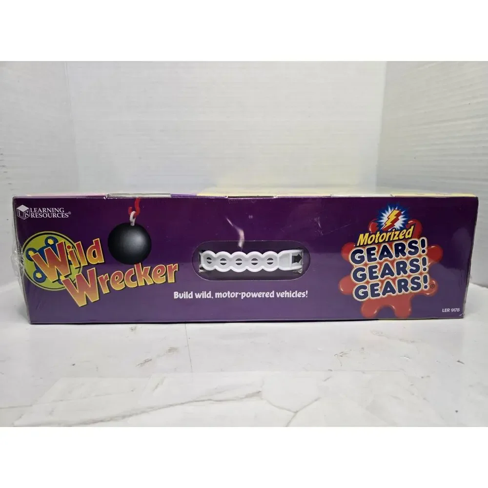 Sealed Resources Wild Wrecker Gear Building Kit Motorized 100 Pieces